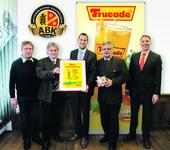 ABK Betriebsgesellschaft der Aktienbrauerei Kaufbeuren GmbH erhält Frucade- Qualitätspreis