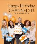 CHANNEL21 feiert seinen 17. Geburtstag mit zahlreichen Highlights