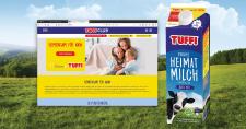 FrieslandCampina Marke TUFFI startet Spendenkampagne auf Aktionsmilchpackungen in NRW
