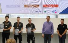 Sie zeigten absolute Nervenstärke: Luisa Kewitz ist Deutsche Meisterin im Grafikdesign und Hendrik den Ouden Deutscher Meister der Drucktechnik