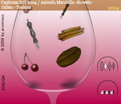 Sehen, wie Wein schmeckt
