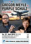Gregor Meyle & Purple Schulz am 27. Juni 2015 live im Hangar 10 des Technik MUSEUM SPEYER