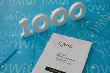 IQWiG veröffentlicht 1000. Gutachten
