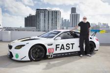 Weltpremiere des BMW Art Car von John Baldessari auf der Art Basel in Miami Beach 2016