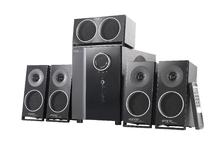 auvisio PCM 5.1-Surround-Soundsystem mit optischem Audio-Eingang