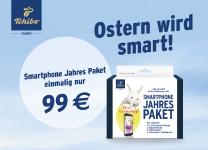 Da spitzt sogar der Hase die Löffel: Tchibo mobil Oster-Paket für nur 99 Euro!