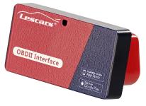 Lescars OBD2-Adapter OD-240 mit ELM327-Chip und Bluetooth, für iOS und Android