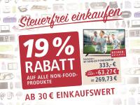 Steuerfrei einkaufen bei real