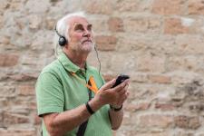 Mobiles Audiosystem für Gruppenführungen buchbar