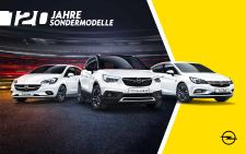 Angrillen bei Opel: Am 19. Januar mit den Sondermodellen "120 Jahre"