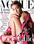 Model und Social Media-Star Gigi Hadid erstmals auf dem Cover der deutschen VOGUE
