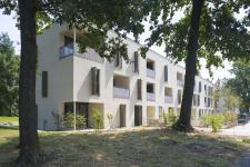 16 Wohnungen aus Holz wurden bezogen
