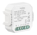 Luminea Home Control WLAN-Unterputz-Lichtschalter, App, für Siri, Alexa & Google Assistant