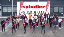 Erfolgreicher Start mit Abstand: 27 junge Nachwuchstalente geben Vollgas bei Spindler