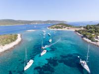 Interessant nicht nur für Skipper: Die kroatische Küste von oben