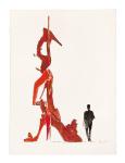 RED HEELS - eine Skulptur von Heiner Meyer für die LUDWIGGALERIE Schloss Oberhausen im Rahmen der Ausstellung