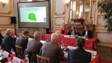 Réunion du Conseil de l'Eurodistrict dans sa nouvelle constitution à l'Hôtel de Ville de Strasbourg