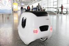 Fraport and e-Novia Trialed Guide Robot YAPE at Frankfurt Airport