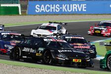 Drei BMW M4 DTM bei turbulentem Saisonauftakt der DTM in Hockenheim in den Punkterängen