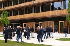Fachexkursion nach Vorarlberg begeistert Architekten und Zimmerer