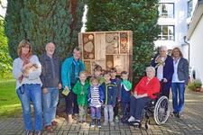 Wildbienen willkommen: Im Seniorenzentrum St. Severin wird Bienenhotel eröffnet