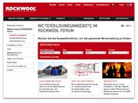 ROCKWOOL Forum Weiterbildungsprogramm 2016