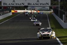 Auftakt der 24 Stunden von Spa-Francorchamps: ROWE Racing mit beiden BMW M6 GT3 im Kampf um die Superpole im Einsatz