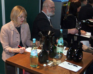 Viel Beachtung: Der Gemeinschaftsstand der Franken auf der Pro Wein 2009