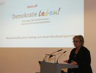 Kick-off: "Demokratie leben! Aktiv gegen Rechtsextremismus, Gewalt und Menschenfeindlichkeit"