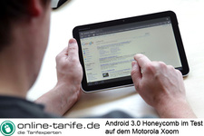 Motorola Xoom Tablet im Test: Honeycomb zum Ersten