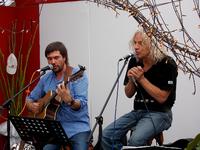 Bluesnacht in der Galerie mit Akos & Slavko