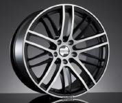 Leichtmetallrad "Berlin" von Kelleners Sport: Dynamisches Design mit zweifarbigen Doppelspeichen