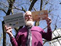 John Langley auf der Landesgartenschau