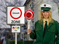 Umweltzonen in Baden-Württemberg:Ab 1. März wird es Ernst – Schnell noch die Plakette kleben