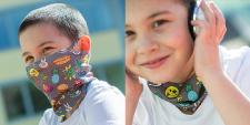 Zum Schulstart: Coole Kids Mund-/Nasenmasken mit dauerhaft antimikrobiellem Schutz