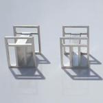 Architektur im Knopfloch - Referenz an Loos-Haus erstes Modell der neuen Edition der WIENER.MANSCHETTENKNOPF.LINIE