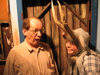 Das Theater "Die Käuze" probt für das Weihnachtsmärchen 2009