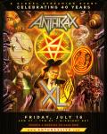 ANTHRAX - Tickets for 40th anniversary livestream on sale TODAY!