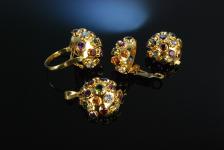 Sputnik in Gold und Edelsteinen bei Die Halsbandaffaire