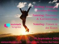 Mutmachkongress für Frauen vom 17. - 19. September 2021