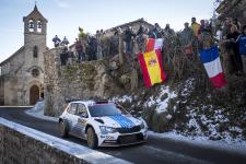 Triumph bei der ,Monte': Mikkelsen setzt Meilenstein in der Erfolgsstory von ŠKODA