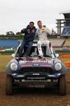 Zwei Champions tauschen ihre Cockpits: Martin Tomczyk fährt den MINI ALL4 Racing, Nasser Al-Attiyah den BMW M4 DTM