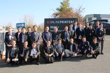 Japanese delegation visits European market leader Onlineprinters Exchange about e-commerce and industrial processes