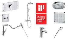 Hansgrohe erobert Top 10-Platzierung im internationalen "iF Ranking" für Design