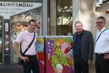Aus Grau wird Kunst: Studierende der hKDM gestalten Schaltkästen der VAG