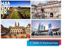 9 Städte werben international für Niedersachsen!