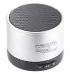auvisio Mobiler Bluetooth-Aktivlautsprecher im Metallgehäuse, 2 W, BT 2.1