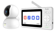 7links Video-Babyphone VBP-430, dreh- & schwenkbare Kamera, 11 cm (4,3") Farbdisplay