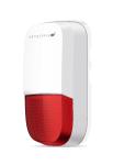 VisorTech WLAN-Outdoor-Sirene XMD-90.ext mit Blinklicht und 95 dB, IP54, ELESION-kompatibel