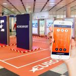 Großer Aufschlag am Flughafen: Mediaplus und Eurosport bringen Grand-Slam-Feeling nach München